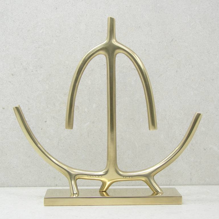 Original Figurative Abstract Sculpture by Dragomir Svecak