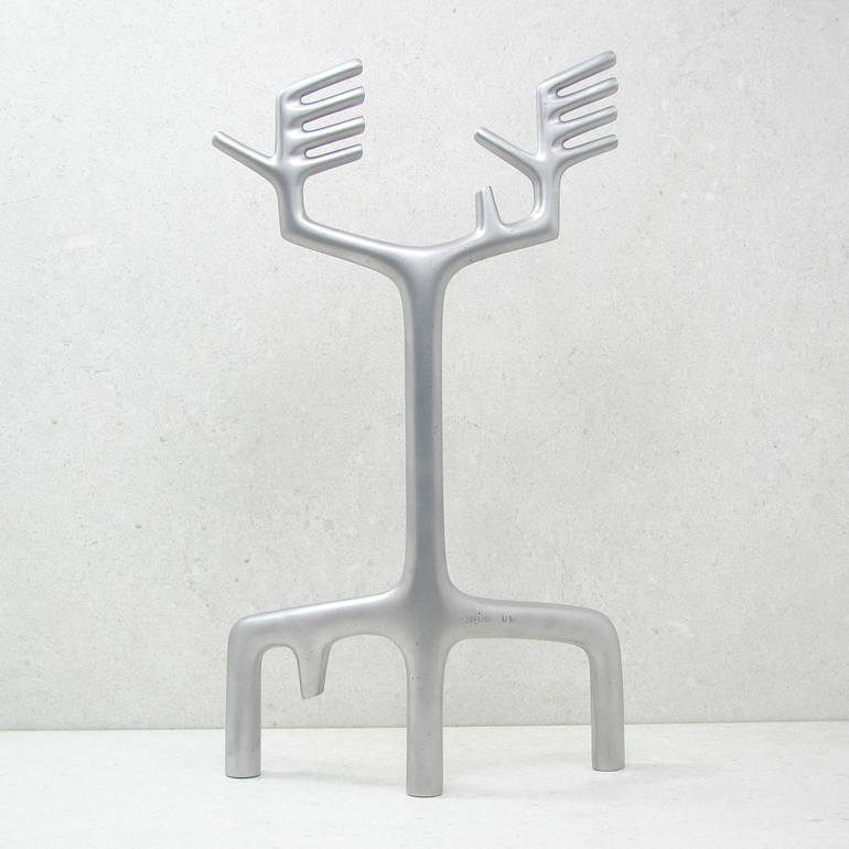 Original Figurative Abstract Sculpture by Dragomir Svecak