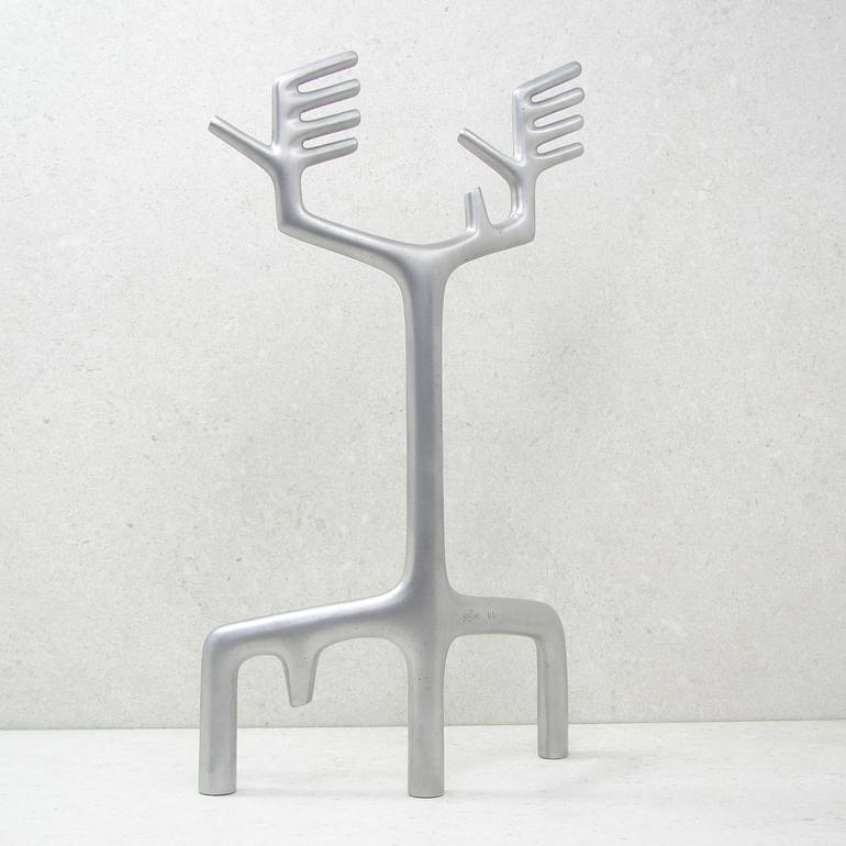 Original Figurative Abstract Sculpture by Dragomir Svecak