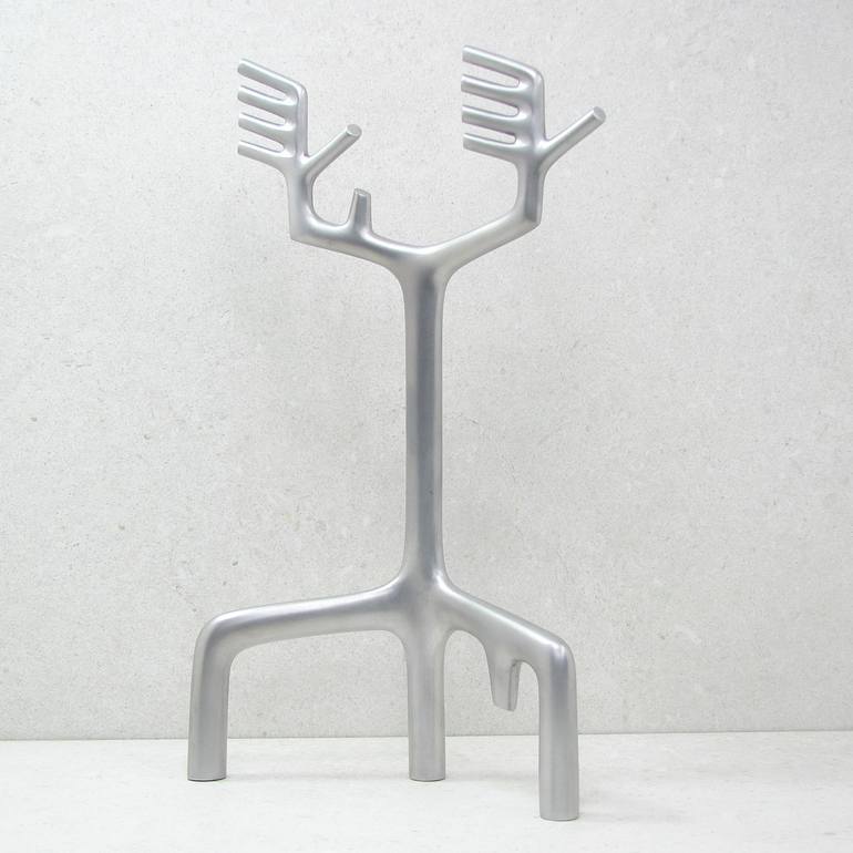 Original Figurative Abstract Sculpture by Dragomir Svecak