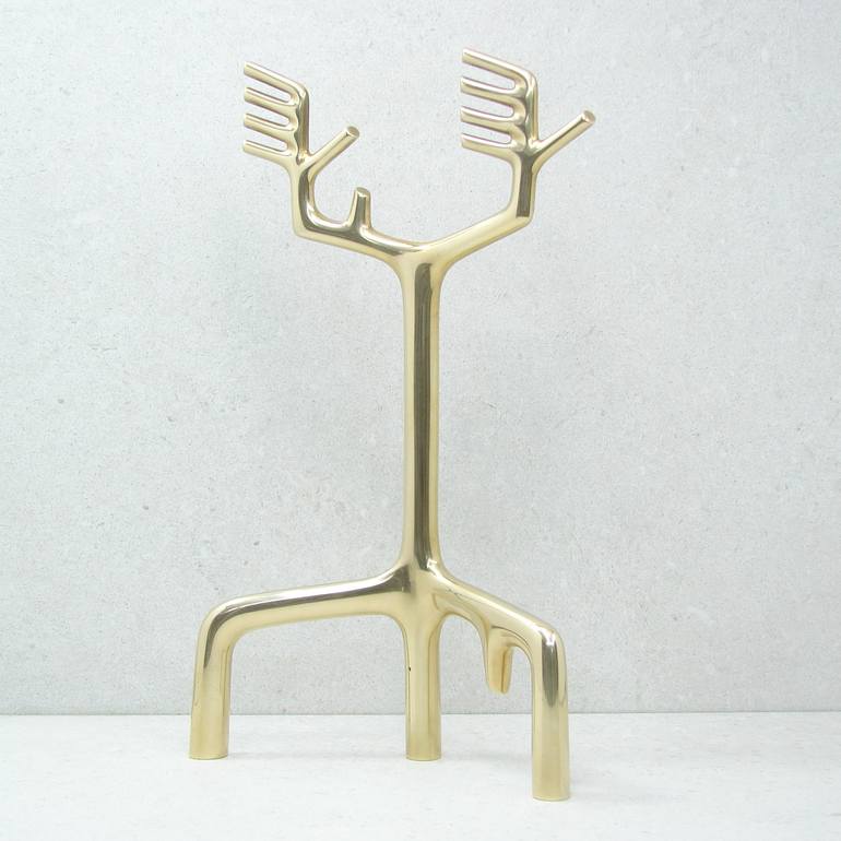 Original Figurative Abstract Sculpture by Dragomir Svecak