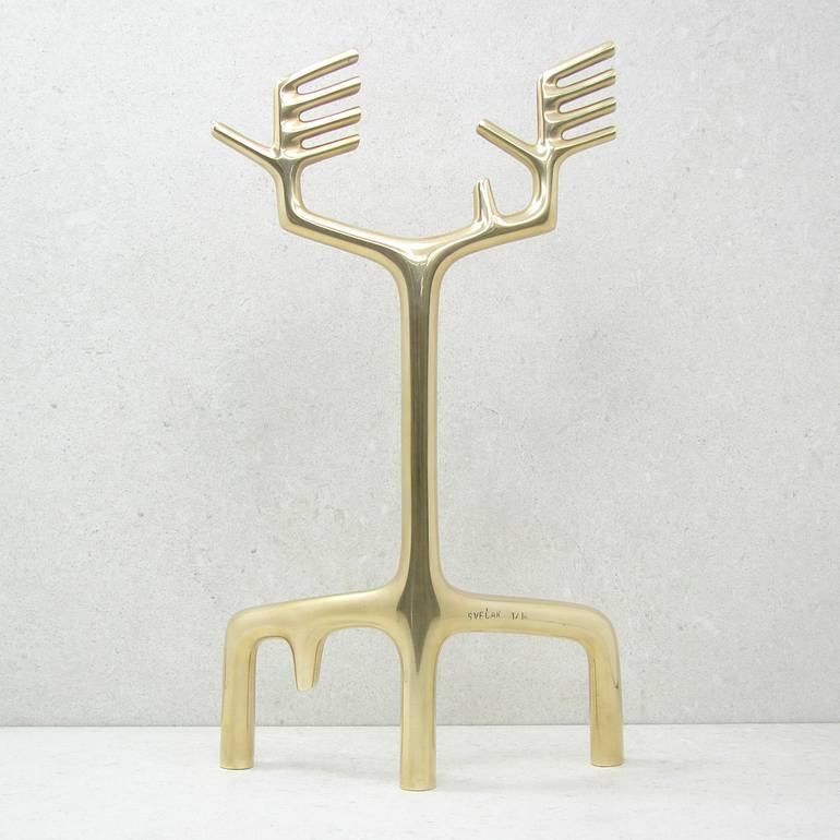 Original Figurative Abstract Sculpture by Dragomir Svecak