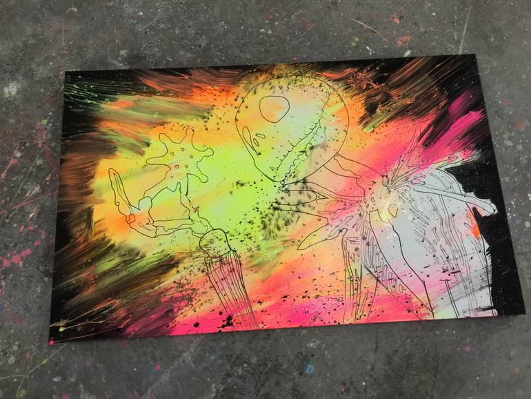 Original Other Pop Culture/Celebrity Painting by Shane Grammer