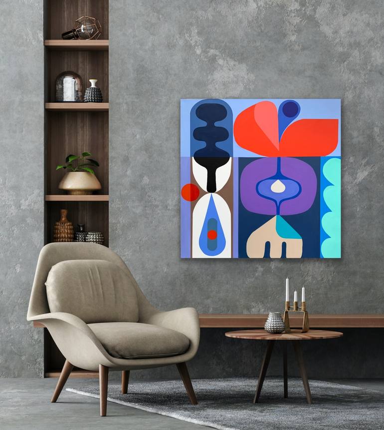 Original Abstract Painting by Marion Griese