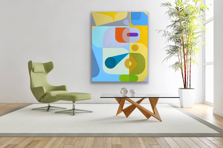 Original Fine Art Abstract Painting by Marion Griese