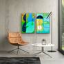 Garden Shadows and Garden Shadows 2 in situ @artroomsapp