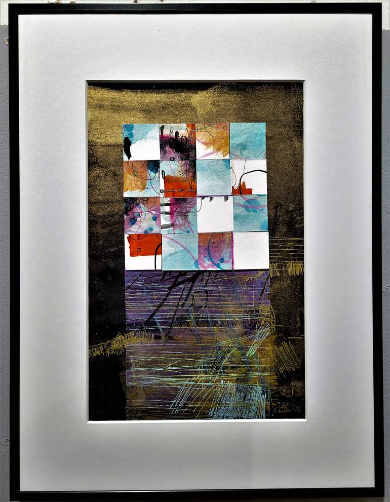 Original Street Art Abstract Drawing by Tomasz Omelko