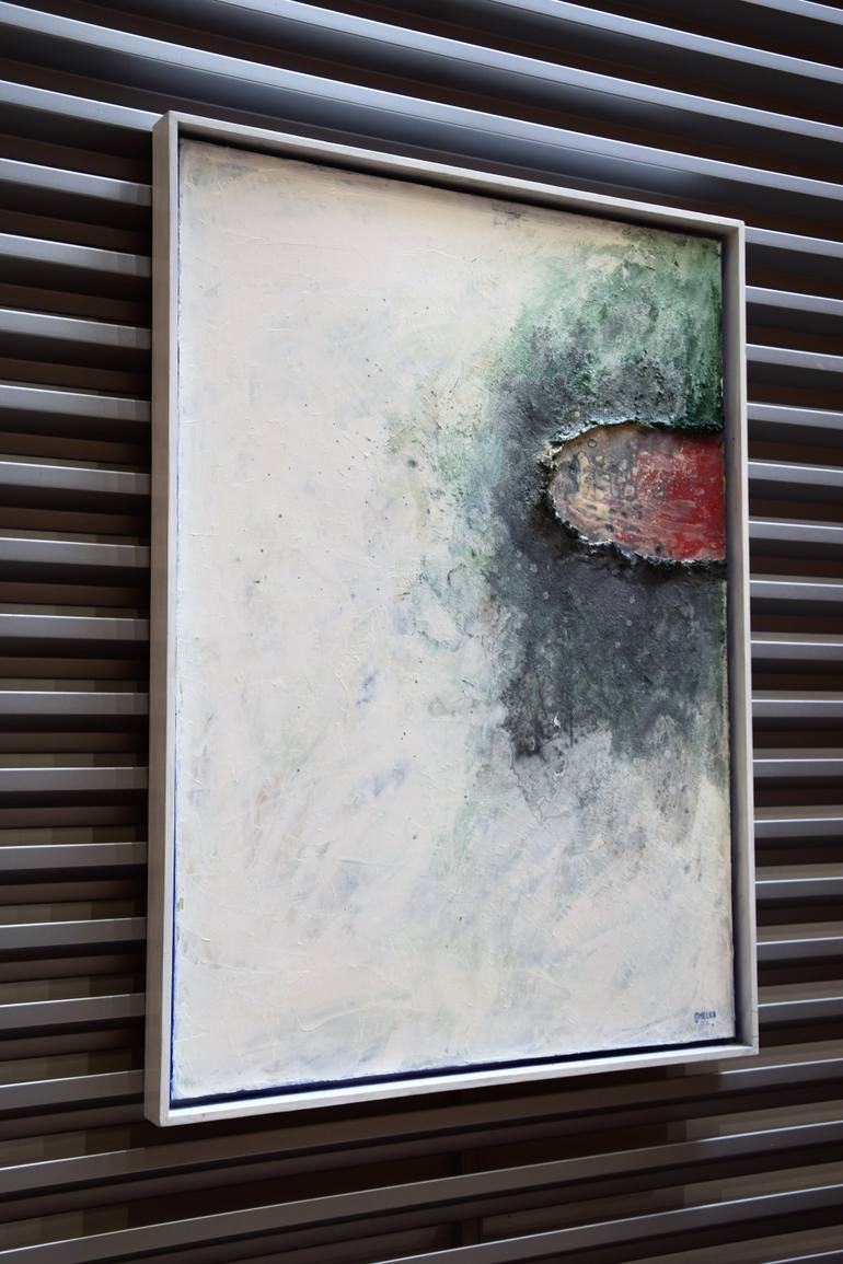 Original Minimalism Abstract Painting by Tomasz Omelko