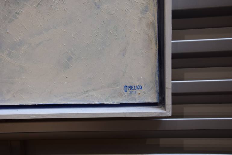 Original Minimalism Abstract Painting by Tomasz Omelko