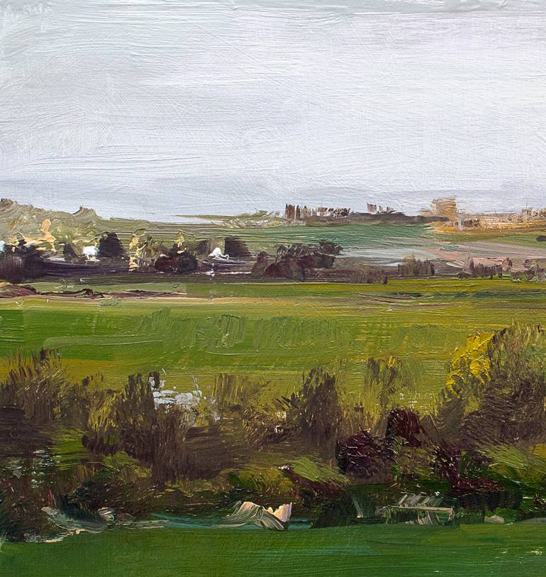Original Landscape Painting by Bozhena Fuchs