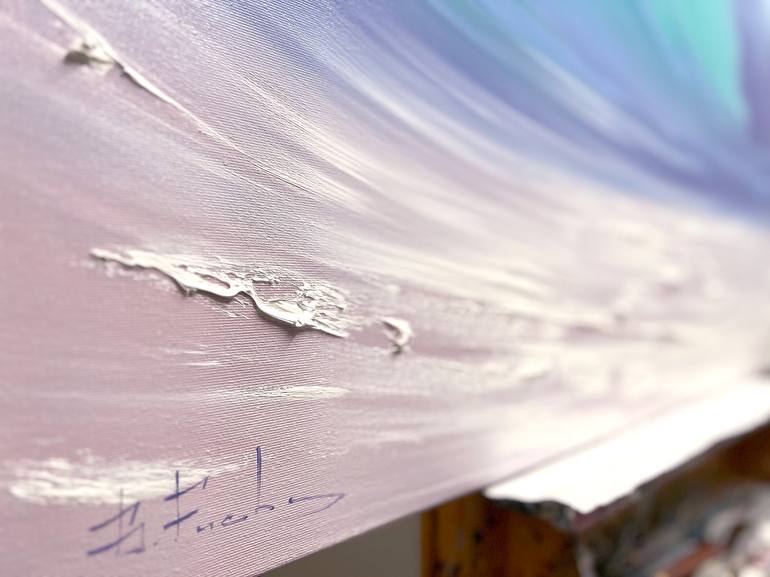 Original Impressionism Seascape Painting by Bozhena Fuchs