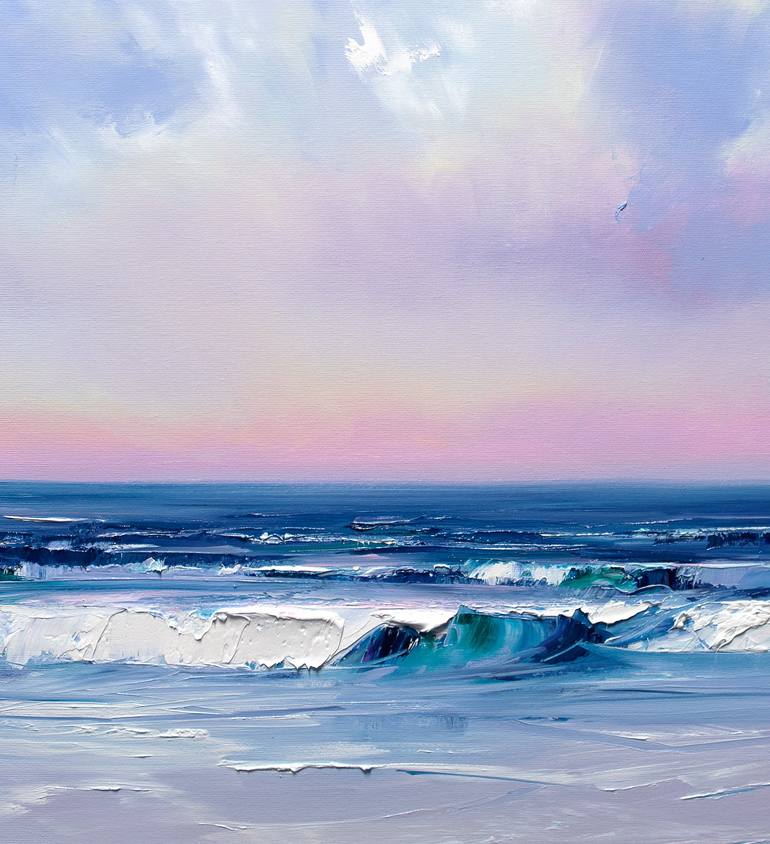 Original Seascape Painting by Bozhena Fuchs