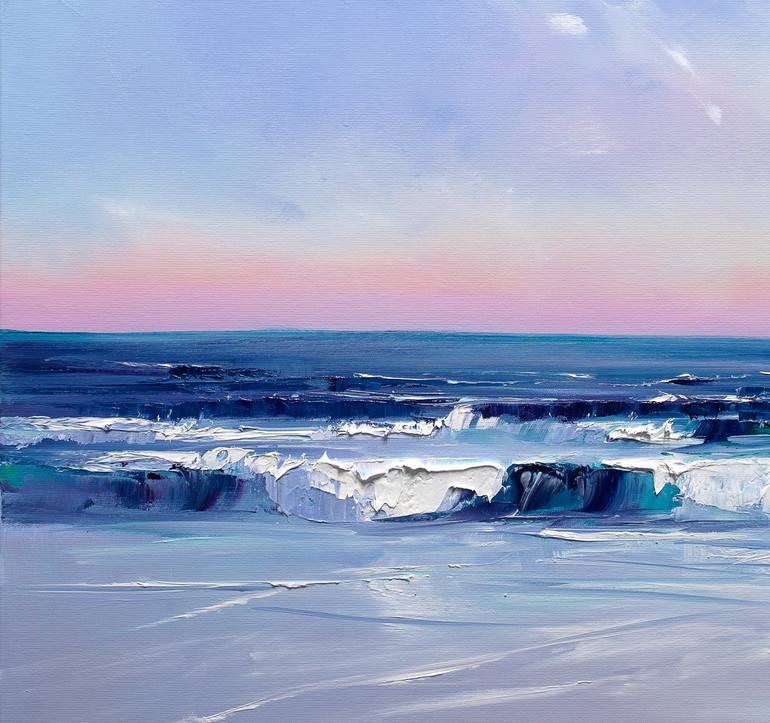 Original Seascape Painting by Bozhena Fuchs