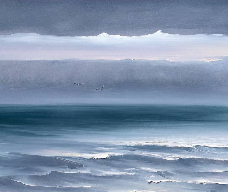 Original Seascape Painting by Bozhena Fuchs