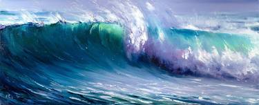 Early Morning. Wave painting thumb