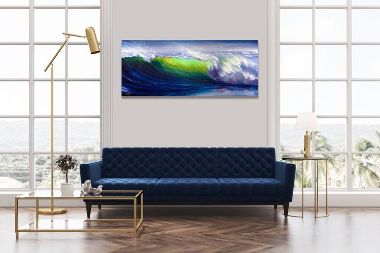 Original Seascape Painting by Bozhena Fuchs