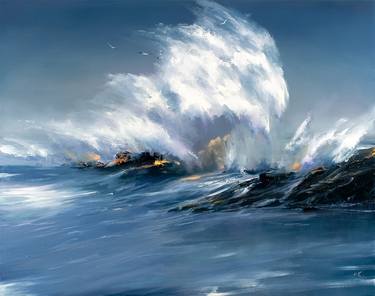 Original Seascape Paintings by Bozhena Fuchs