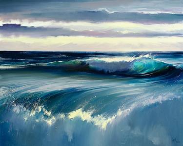 Original Fine Art Seascape Paintings by Bozhena Fuchs