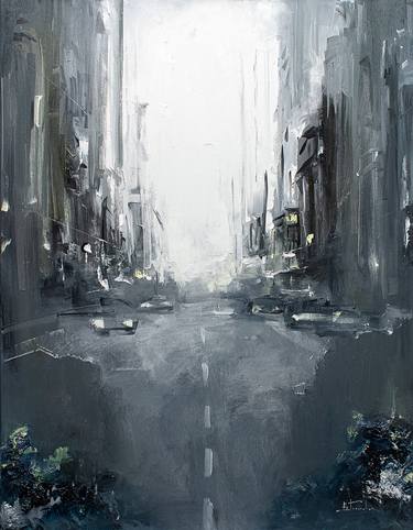 Original Cities Paintings by Bozhena Fuchs