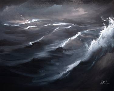 Original Seascape Paintings by Bozhena Fuchs