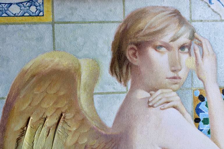 Original Figurative Erotic Painting by Aleksandr Mihaltchuk