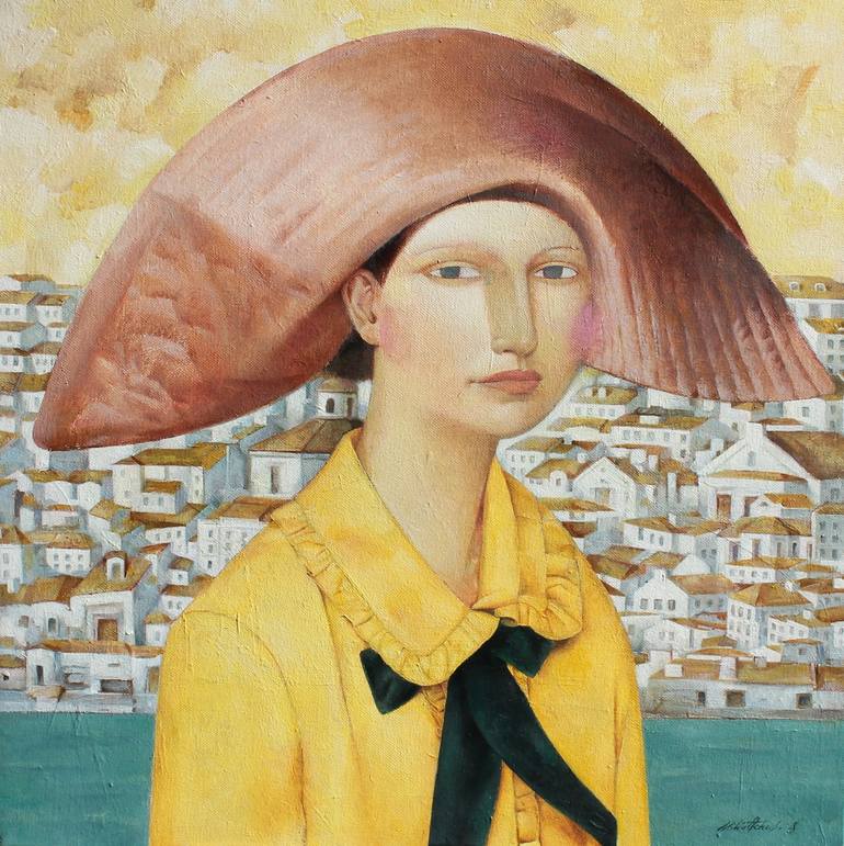 Original Women Painting by Aleksandr Mihaltchuk