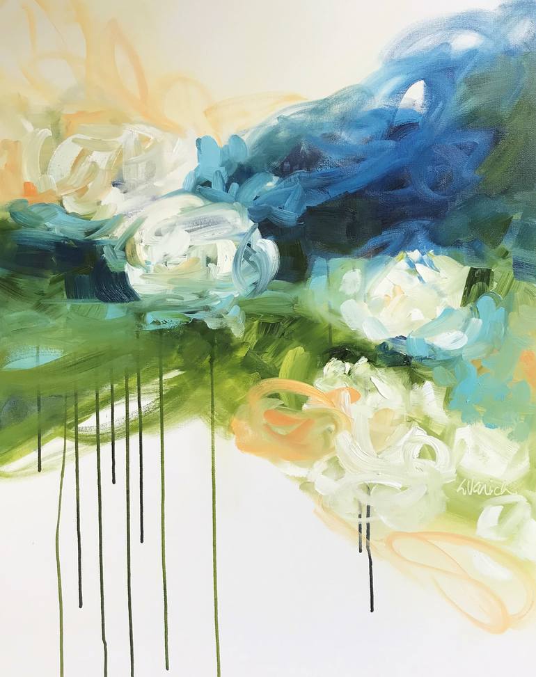 Imperceptible Breeze Painting by laura varich | Saatchi Art