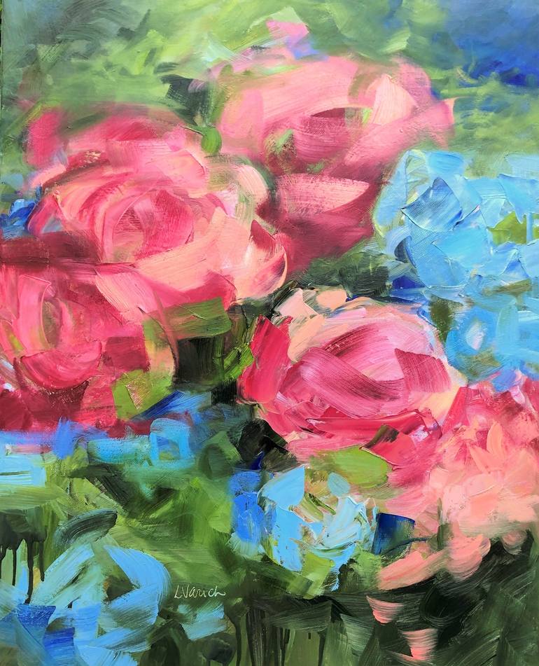 Gathering Painting by laura varich | Saatchi Art