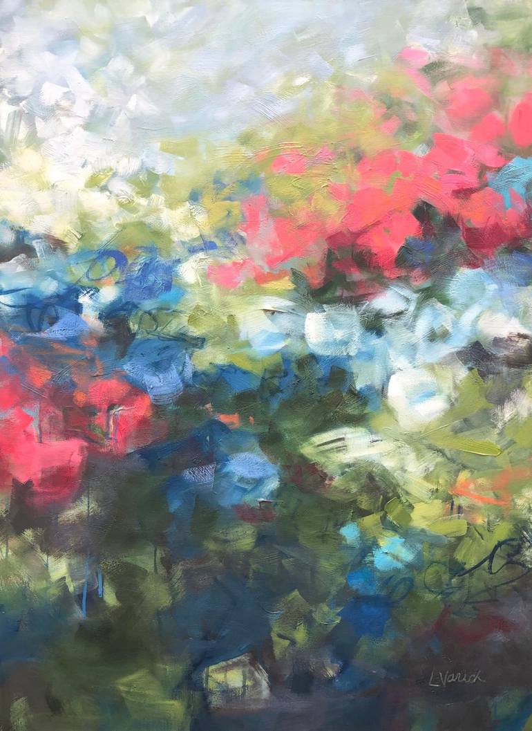Sun-dappled Painting by laura varich | Saatchi Art