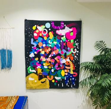 Original Abstract Paintings by Ejaaz Haniff