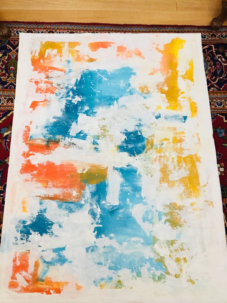 Original Abstract Painting by Ejaaz Haniff