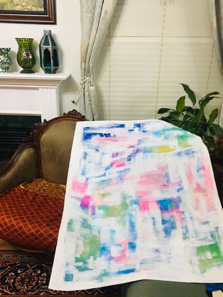 Original Abstract Painting by Ejaaz Haniff