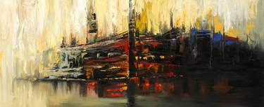 Original Art Deco Abstract Paintings by Madhav Fine Art