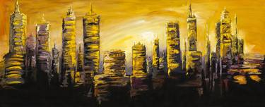 Original Art Deco Abstract Paintings by Madhav Fine Art