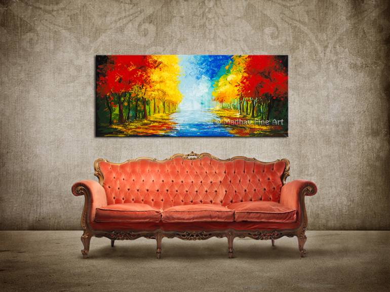 Original Abstract Painting by Madhav Fine Art