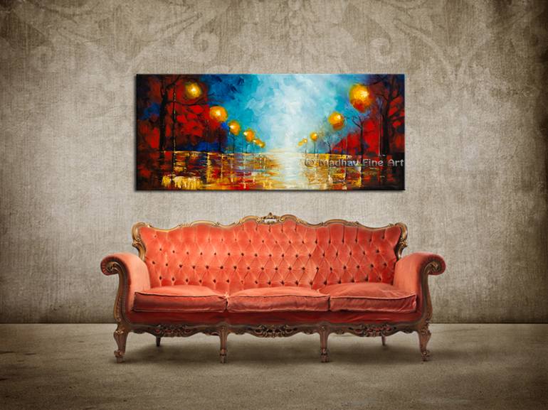 Original Abstract Painting by Madhav Fine Art