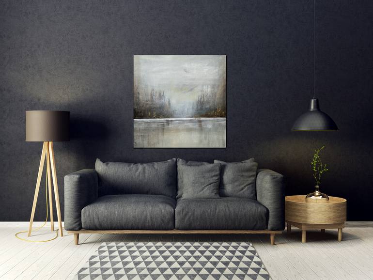 Original Abstract Landscape Painting by Madhav Fine Art