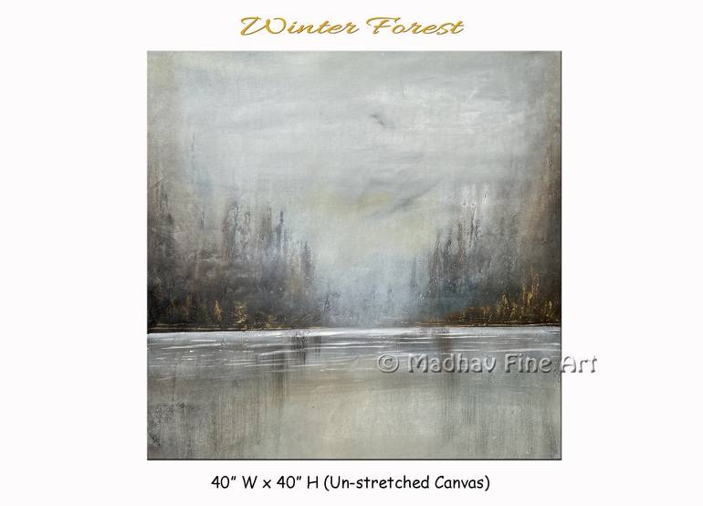 Original Abstract Landscape Painting by Madhav Fine Art
