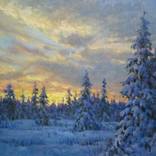 Winter sunset by Andrey Svinin