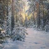 At winter evening by Andrey Svinin
