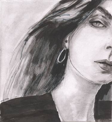 Print of Illustration Portrait Drawings by Vesna Kalember
