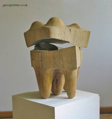 Original Abstract Sculpture by George Mitev