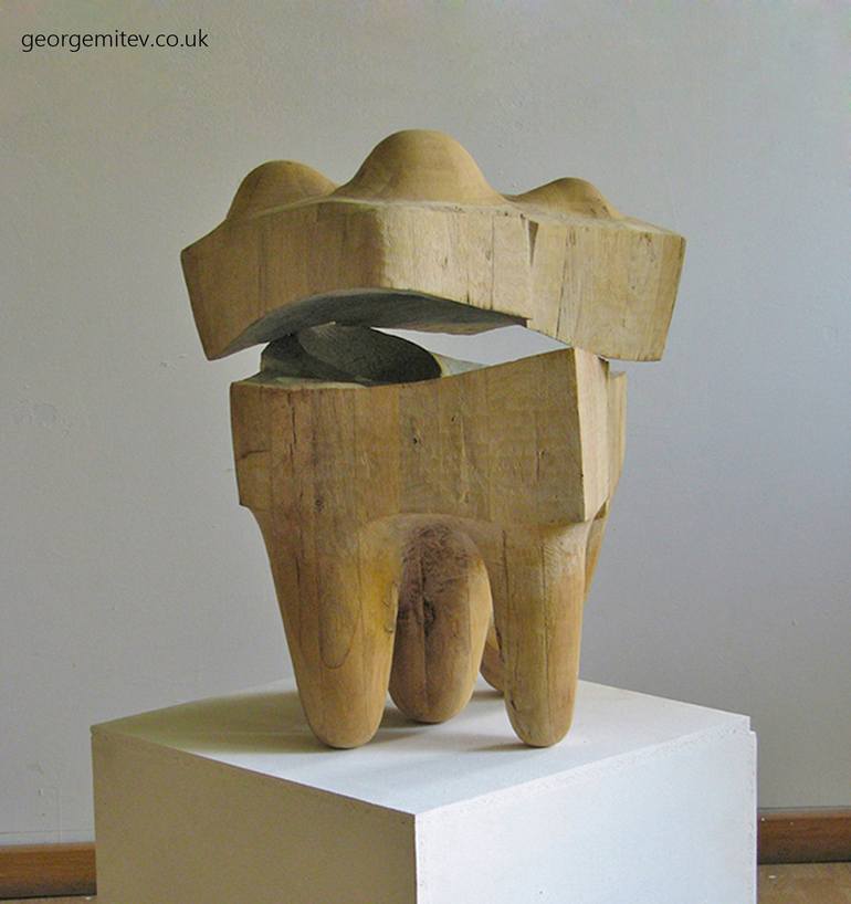 Original Modern Abstract Sculpture by George Mitev