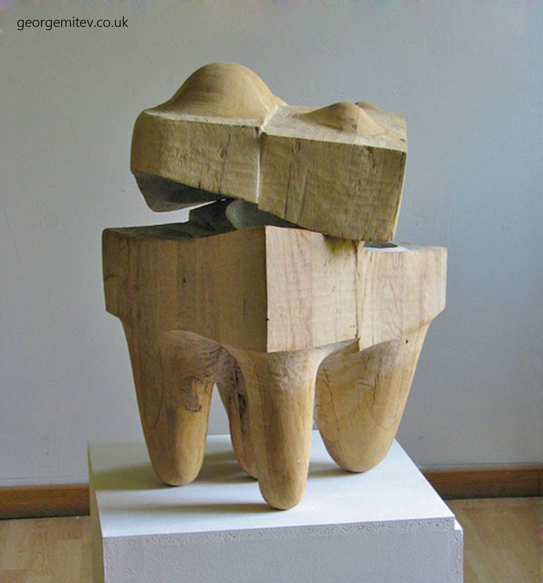 Original Modern Abstract Sculpture by George Mitev