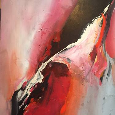 Original Abstract Expressionism Abstract Paintings by Karin Koch
