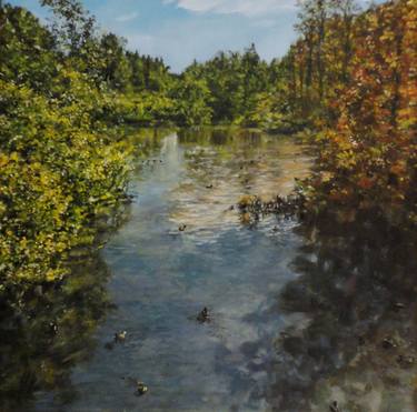 Original Realism Landscape Paintings by Dalila Trendafilova