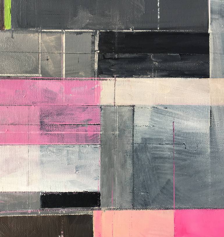 Original Abstract Expressionism Abstract Painting by Richard Rosa