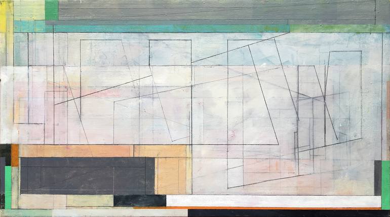 Sacred Garden Painting by Richard Rosa | Saatchi Art