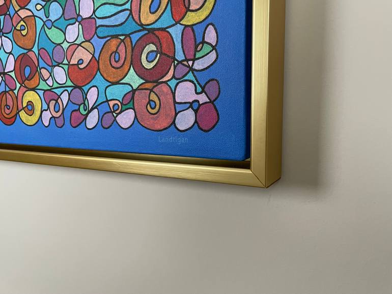 Original Contemporary Abstract Painting by Karen Landrigan