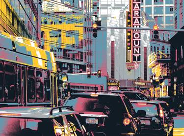 Print of Modern Cities Printmaking by Shay Culligan